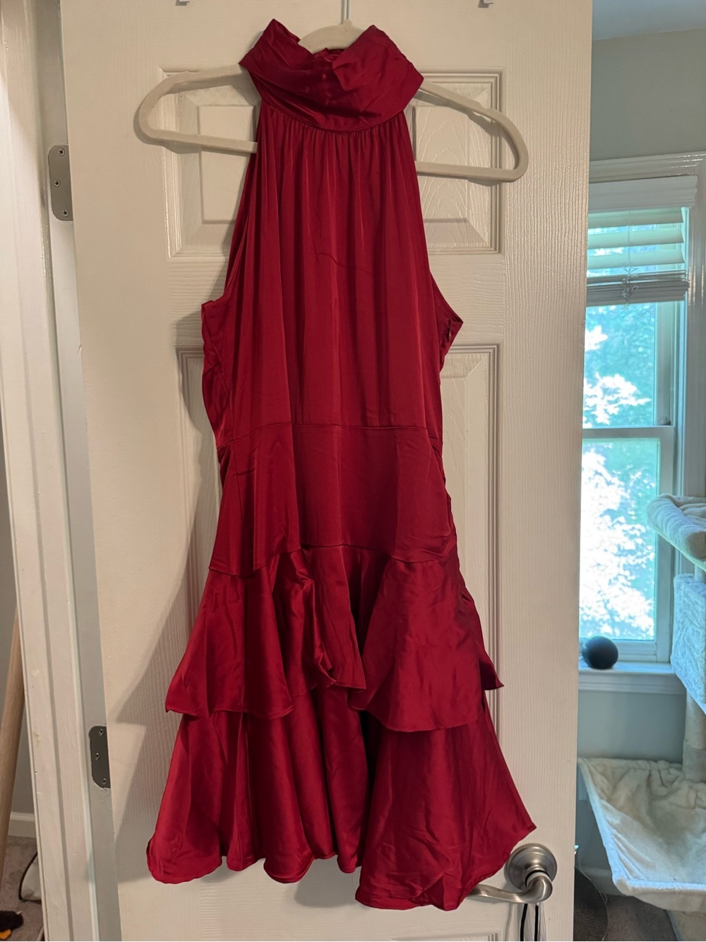 Red maxi/cocktail dress